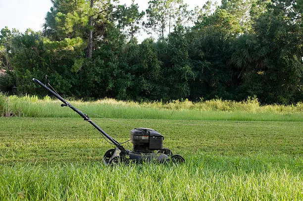 Can you mow wet grass in Erie, PA